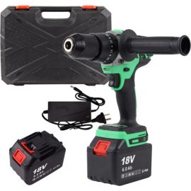 Аккумуляторная ударная дрель-шуруповерт Zitrek Green Impact 18V 063-4046 