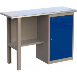 Металлический верстак с тумбой Wellmet CL 1200 M-OCLMDC1200 