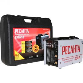 Инверторный сварочный аппарат в кейсе Ресанта САИ 250 65/23 