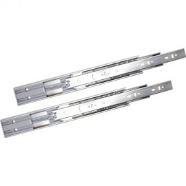 Шариковая направляющая полного выдвижения Mebax 400 мм, Н=45 мм, с доводчиком 00-00001610 