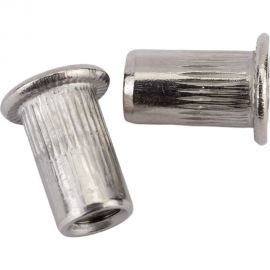 Нержавеющая резьбовая заклепка KREPFIELD M4x10 мм, ART 1025, А2, 50 шт. 1025ГАЙКАЗАКЛЕПКАМ4Х10-50 