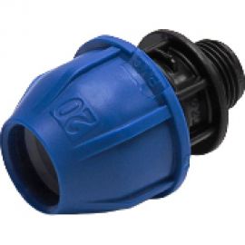 ПНД Муфта Rvc наружная резьба 25x1/2 UNIO/ 12777 