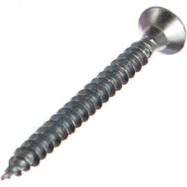 Потайной универсальный шуруп Метизный двор 4,0x45, оцинкованный, 500 шт. 4690441022097 