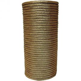 Базальтовый шнур BASFIBER диаметр 12 мм, длина 25 м, огнеупорный, 700C, уплотнительный Шнур 12-25 