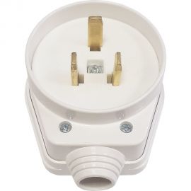 Комплект для подключения электроплиты DORI (вилка + розетка открытой установки + кабель 2 м) 43645 