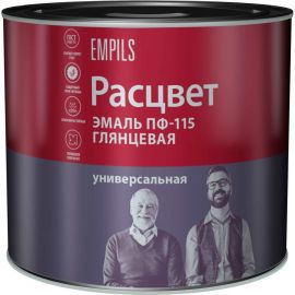 Эмаль Расцвет ПФ-115 салатовая, 1.9 кг 9596 