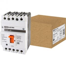 Автоматический выключатель TDM ВА87-33 3Р 125А 18кА SQ0751-0028 