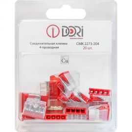 Соединительная 4-проводная клемма DORI CMK 2273-204 (20 шт.) 47087 