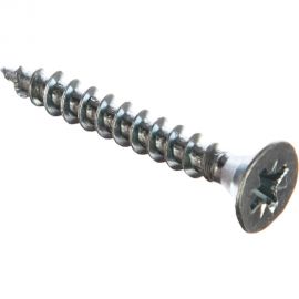 Потайной универсальный шуруп Метизный двор 5,0x35, оцинкованный, 500 шт. 4690441022622 