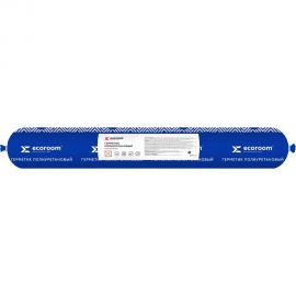 Полиуретановый герметик ECOROOM PU-25 серый, 600 мл, 12 шт. Е-Герм-3692/сер 