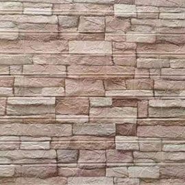 Самоклеящаяся панель Рыжий кот Кирпич 70x77 см, бежево-коричневый 105725 