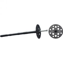 Дюбель для теплоизоляции с металлическим гвоздем INTERFIX ИЗМ 10x220, 400 шт. 5063 