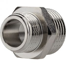 Ниппель - переходник под прокладку для гибкой подводки 1/2" х 3/8" н/н MPF ИС.072796 