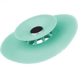 Пробка для ванны и раковины MasterProf d-100 мм, бирюзовая ТД.030478 