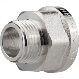 Переходник с ребордой под прокладку MPF для гибкой подводки 1/2" х 3/8" в/н ИС.072771 