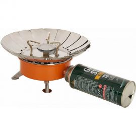 Газовая мини-плита с ветрозащитой TOURIST TULPAN-L TM-450 00000000485 