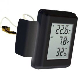 Электронный термогигрометр DORF оконный черный 00438_DRF_007 