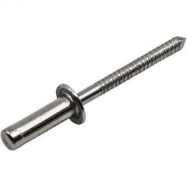 Вытяжная нержавеющая заклепка со стандартным бортиком KREPFIELD закрытый конец, 4x6 мм, ISO 16585, А2, 20 шт. 16585ЗАКЛЕПКА4Х6А2-20 