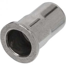 Резьбовая нержавеющая шестигранная заклепка с цилиндрическим бортиком KREPFIELD М4x11,5 мм, ART 1029, А2, 20 шт. 1029ГАЙКАЗАКЛЕПКАМ4Х11,5-20 