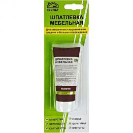Мебельная шпатлевка Resmat цвет махагон, 55 г, блистер арт. 2417 