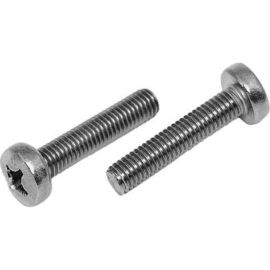 Нержавеющий винт с полукруглой головкой KREPFIELD M4x8 мм, DIN 7985, А2, крестообразный шлиц PH, 50 шт. 7985А2ВИНТ4X8-50 