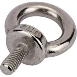 Нержавеющий рым-болт KREPFIELD М6, ART 580, А2, 4 шт. 580А2РЫМБОЛТМ6-4 