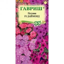 Петуния ГАВРИШ Даймонд смесь 7 шт гранул, Пробирка 1071856193 