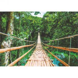 Фотообои Добавь эмоций в свою жизнь "Бамбуковый мост" 8 листов К-128 