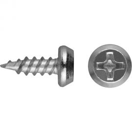 Саморез BOWT клоп острый, оцинкованный, 3.5x11 мм, 100 шт. K02015 