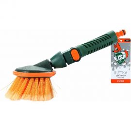 Щетка для мытья LI-SA проточная ручка с запорным краном, 30см ls008 39810 