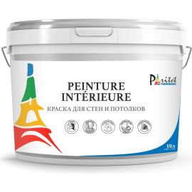 Интерьерная краска Paritet белый, 10 л PD-029 