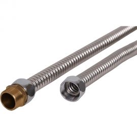 Гибкая подводка с 2-мя стоп. кольцами, прокладками, ниппелем и гайками 1"" Kofulso KF 25/2000 г/ш 