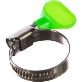 Обжимной хомут TIM из нержавеющей стали, 25-40 мм, с бабочкой 771992 