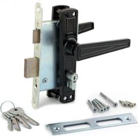 Врезной замок ЗЕНИТ Зенит-ЗВ4-3.01 черный 19716 