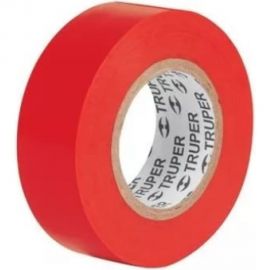 Изолента Truper акрил, 9 м, ширина 19 мм, красная M-22R 13513 