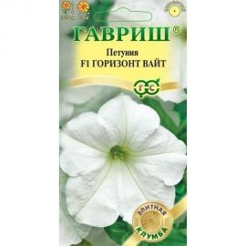 Семена ГАВРИШ Петуния Горизонт Вайт многоцвет 5 шт пробирка серия Элитная клумба 1912238013 