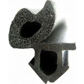 Уплотнитель для окон и дверей KOMFORT москитные системы rehau raucell ПВХ, черный, 14м УРЧ02035 