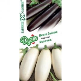 Баклажан ГАВРИШ Мечта дачника 0,1 г+Молочник 0,1 г серия Дуэт 1026999139 