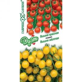 Томат ГАВРИШ Вишня желтая 0.05 г+Вишня красная 0.05 г Дуэт 1071858134 