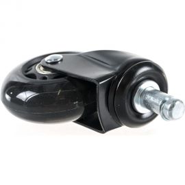 Поворотное колесо Brante D 65 мм на штыре M11 для кресла, силикон 104310 