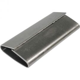 Стальной замок для стальной ленты 19 мм Кордленд 19x45x0,9 мм, 500 шт. ST-19 KREP-00161 