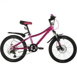 Велосипед NOVATRACK KATRINA 20"", розовый металик, 6 скоростей 20AHD.KATRINA.GPN21 
