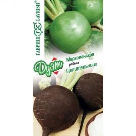 Семена ГАВРИШ Редька Целительница 1.0 г + редька Маргеланская 1.0 г серия Дуэт 1026998612 