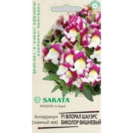 Семена ГАВРИШ Антирринум Львиный зев Флорал Шауэрс Биколор вишневый 7 шт Саката 1071856930 
