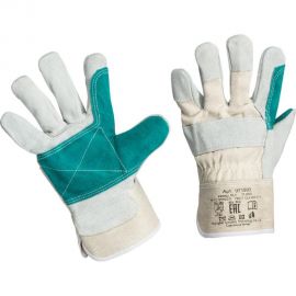 Защитные спилковые комбинированные усиленные перчатки ООО Комус 971993 