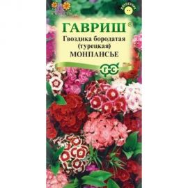 Семена ГАВРИШ Гвоздика бородатая турецкая Монпансье, смесь 0.1 г 1071857785 