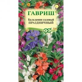 Семена ГАВРИШ Бальзамин Праздничный (садовый), смесь 0,1 г 10006448 