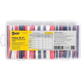 Набор клеевой термоусадочной трубки КВТ №21 86583 