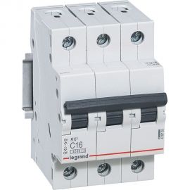 Автоматический модульный выключатель Legrand 3п C 50А 4.5кА RX3 Leg 419713 1199893 