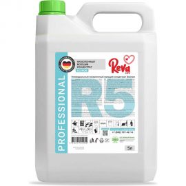 Универсальный низкопенный моющий концентрат эконом Reva Care professional r5 5л R415000E 